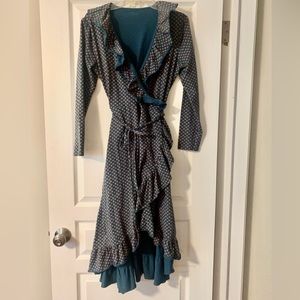 Adorable Matilda Jane wrap dress, excellent condition!